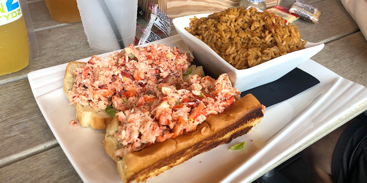 Lobster roll blue whistle